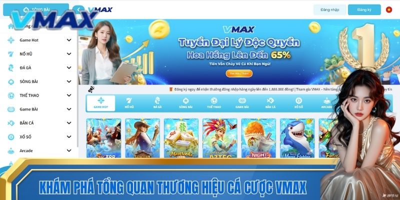 Khám phá tổng quan thương hiệu cá cược VMAX