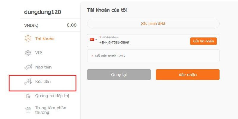 Tìm hiểu phương thức rút tiền VMAX dễ hiểu