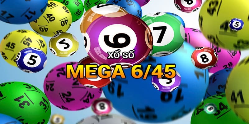 Xổ số Mega 6/45 VMAX